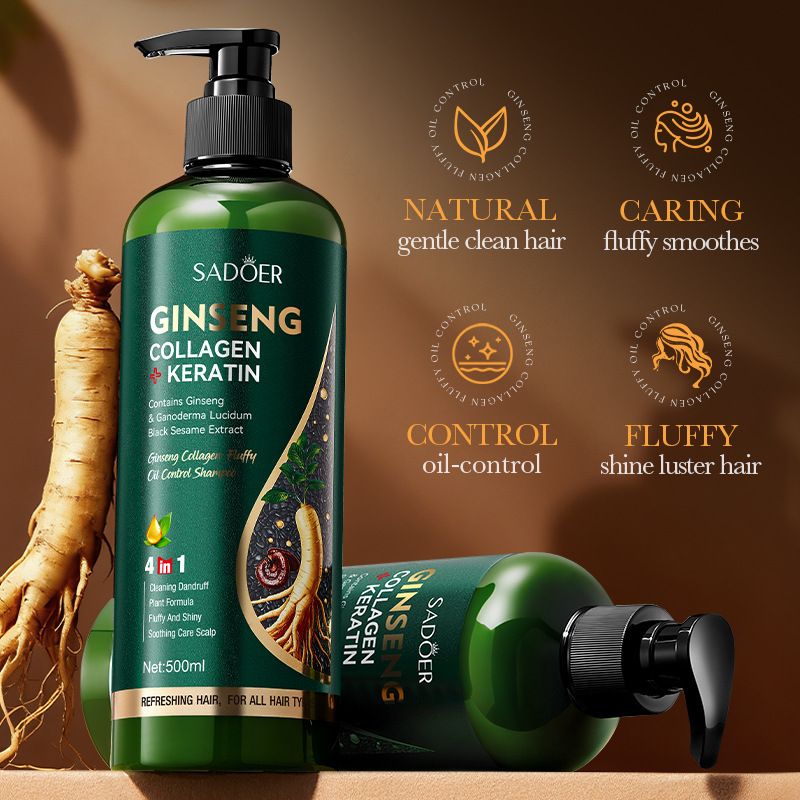 SADOER Ginseng Collagen Volumizing and Oil-Control Shampoo 500ml